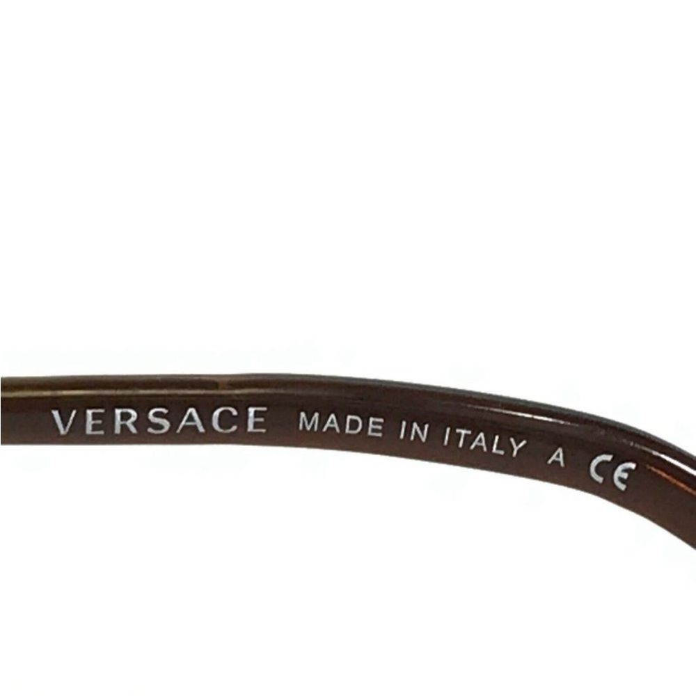 Versace Medusa Wire Frame Rectangular Eyeglass Fr… - image 6